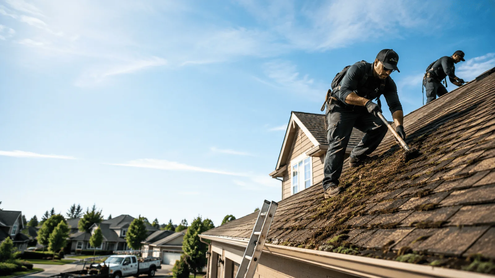 Roof Moss Removal in Herndon, WV near me